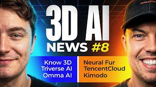 New Free 3D AI, NVIDIA KiMoDo in ComfyUI, Seedance 3.0 Leaks & More! - 3D AI News #8