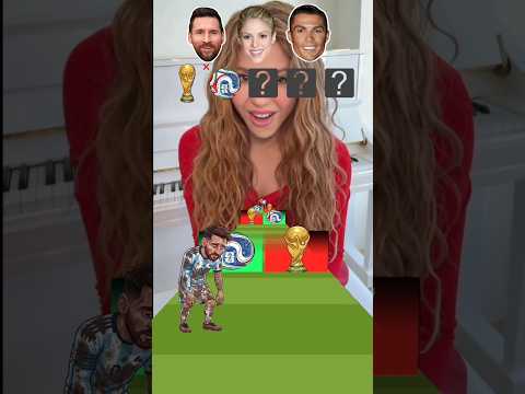 MESSI VS SHAKIRA VS RONALDO 💥💫 #usa