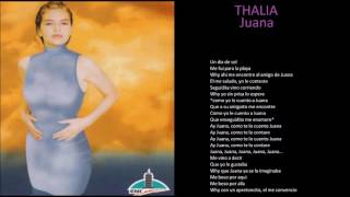 thalia juana + lyrics