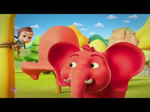 Hathi Raja Kahan Chale | Hindi Nursery Rhymes | Baby Rhymes | Kids Song | हाथी राजा कहाँ चले
