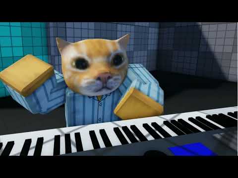 Keyboard cat but in roblox!
