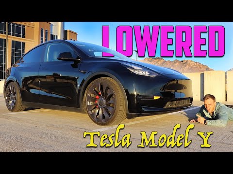 I Lowered My Tesla Model Y | (Fixing 3 Problems With The Car)