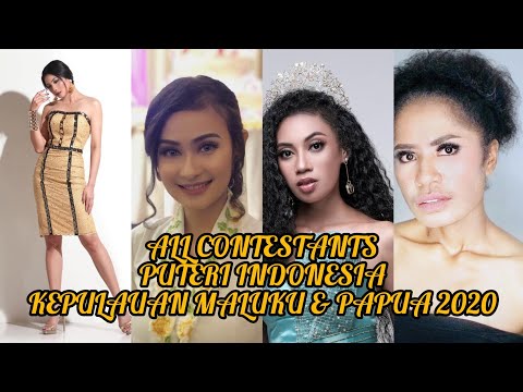 FINALIS PUTERI INDONESIA KEPULAUAN MALUKU & PAPUA 2020