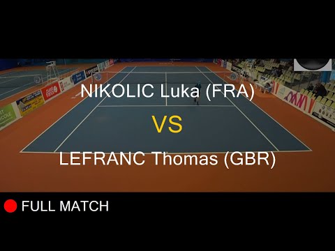 NIKOLIC Luka (FRA) VS LEFRANC Thomas (GBR) - Open Super 12 Auray 2020