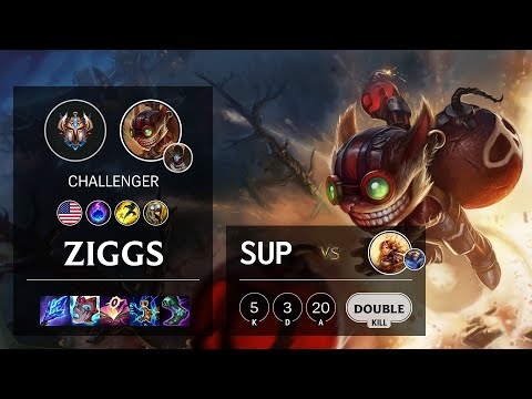 Ziggs Support vs Leona - NA Challenger Patch 11.12