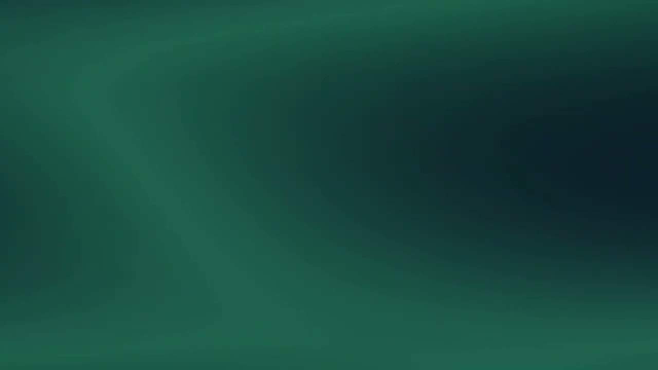5 Hours of Dark Teal Liquid Gradient Screen | Animated Background