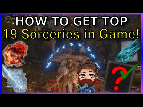 Elden Ring: How to Get 19 BEST Sorcery Spells EARLY On!