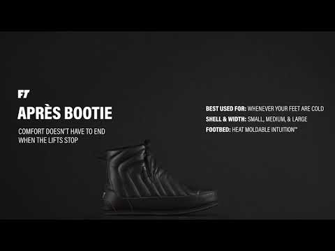 All-New 2019/2020 Full Tilt Aprés Booties- Comfort Doesn't Have To End When The Lifts Stop