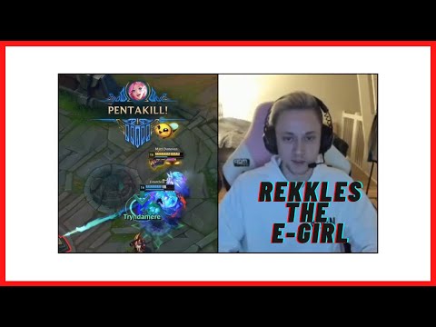 REKKLES WISHES TO BE AN E-GIRL | REKKLES STREAM HIGHLIGHTS