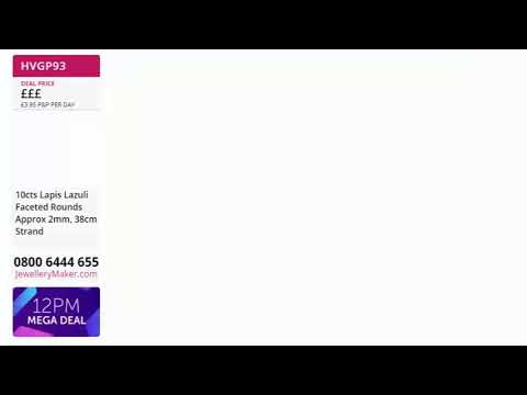 JewelleryMaker LIVE 10/11/2020 8am-12pm