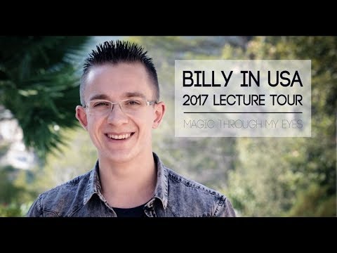 Billy DEBU 2017 USA Lecture Tour