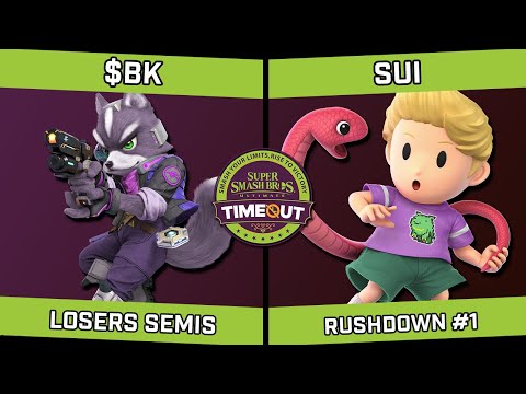 $BK (Fox/Captain Falcon) vs Sui (Lucas) - Rushdown #1