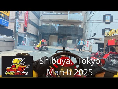 2025 Japan Street Kart Tokyo Shibuya 4K