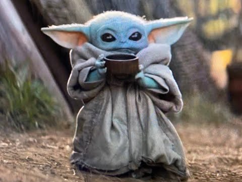 ADORABLE! Baby Yoda Drinking SOUP Scene (Mandalorian Episode 4 Baby Yoda Cute Scene)