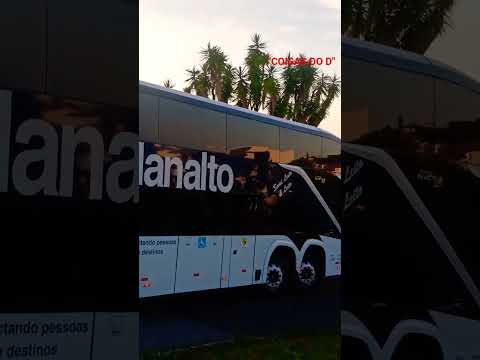 Ónibus Viação Planalto D Curitiba PR P/ Río Claro SP🙏🙏🙏#onibus #rodovia #carretas @DjalmaSantos-t4b