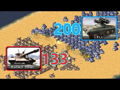 Rhino vs IFV - Same Cost - Red Alert 2