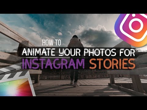 How To ANIMATE Photos in FINAL CUT PRO X | Instagram Stories