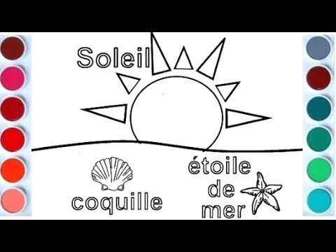 Coloriage Mer sur Hugolescargot.com