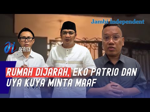 Rumah Dijarah, Eko Patrio dan Uya Kuya Minta Maaf