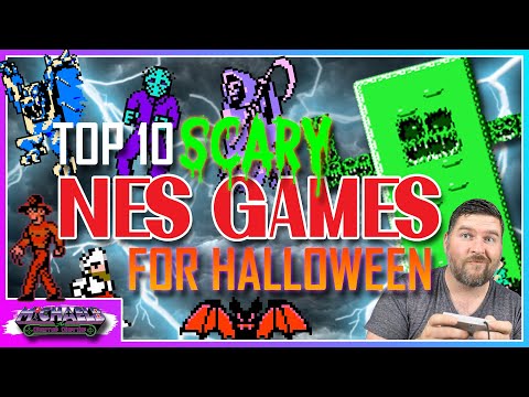 Top 10 Scary NES Games For Halloween | MichaelBtheGameGenie