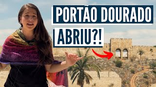DO MURO DAS LAMENTAÇÕES AO PORTÃO DOURADO! Israel com Aline