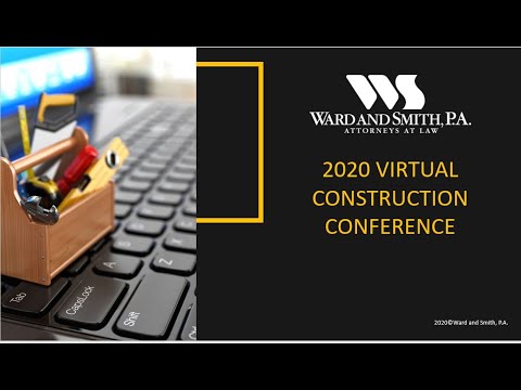 2020 Construction Conference - Virtual Edition