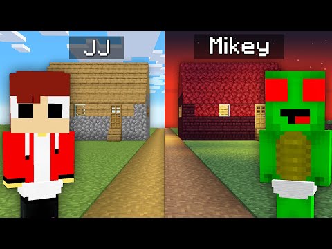 Something is Wrong With My Friend In Minecraft Baby JJ and Mikey challenge (Maizen Mizen Mazien)