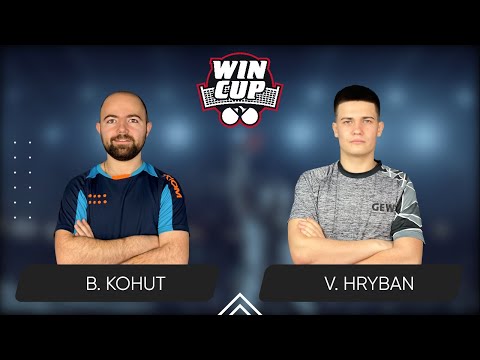 17:30 Bohdan Kohut - Vadym Hryban West 3 WIN CUP 11.08.2024 | Table Tennis WINCUP