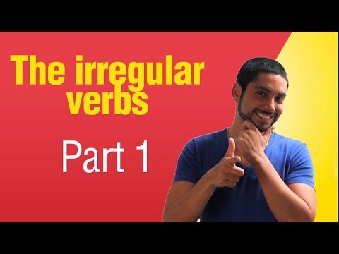 The irregular verbs Part 1 - A1/A2 - Spanish verbs (13)