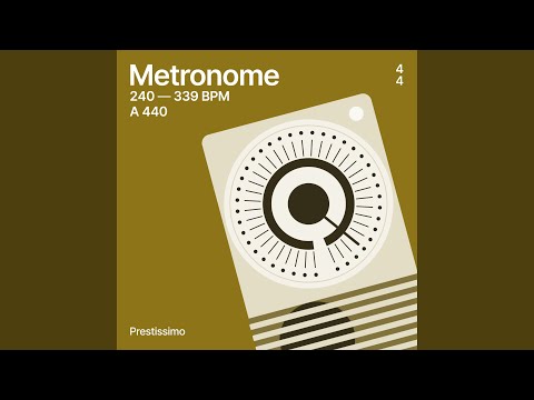 Metronome - 4/4 - 274 BPM - Prestissimo