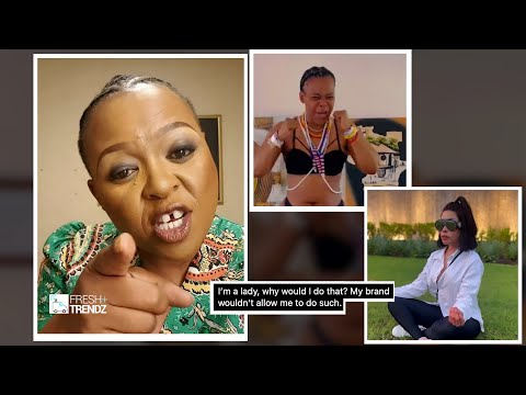 Manaka Ranaka And Zodwa Wabantu Challenge Each Other || "Am A Lady" Says Khanyi Mbau