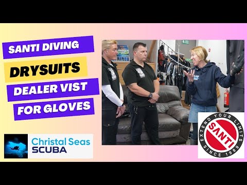 Santi Diving - Drysuits - Dealer visit for gloves