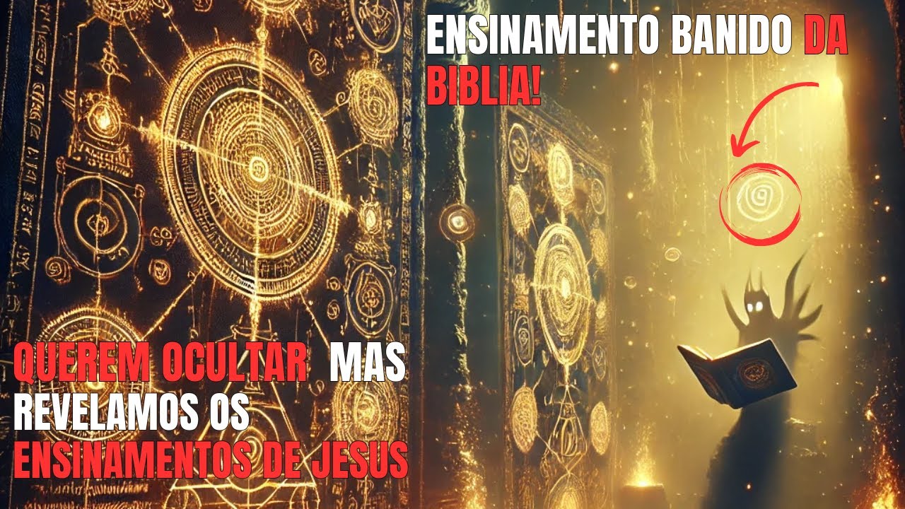 ENSINAMENTOS DE JESUS ocultados pelos PAPAS, REVELADO