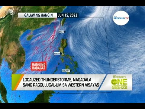 One Western Visayas: Maulanon nga Tiyempo sa Western Visayas