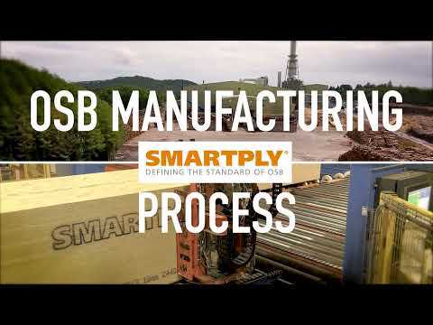 How OSB Boards Are Made