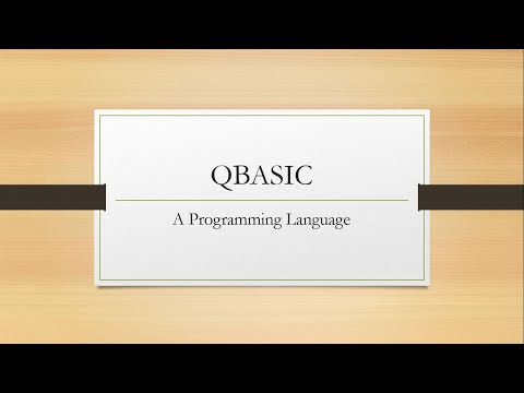 Introduction To Qbasic Qbasic Programming Code Mania