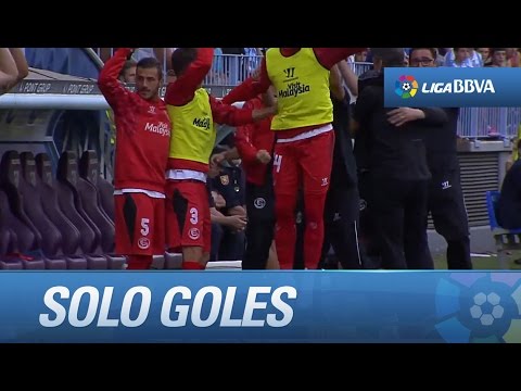 Todos los goles de Málaga CF (2-3) Sevilla FC