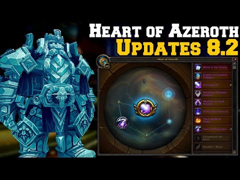 Heart Of Azeroth Updates WoW Patch 8.2 | Rise Of Azshara Preview | World of Warcraft BFA
