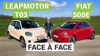 FIAT 500e VS Leapmotor T03 : Quelle est la meilleure citadine électrique ?