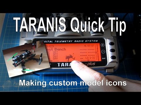 FrSky TARANIS Quick Tip - Making and setting up custom model images