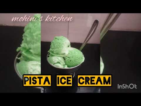 Homemade pista ice cream (mohini's kitchen)