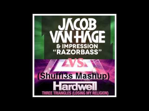 RazorBass Triangles (Losing My Religion) (Shuffl3s Mashup)