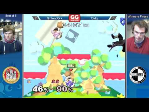 GG Bergen LXVII - NintendOrk (Ice Climbers) vs Oldiz (Ganondorf) - Winners Finals - Melee