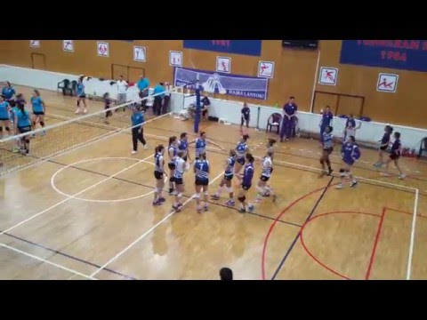 UTE-Jászberényi RK 3:0 (28, 14, 16) - harmadik szett vége