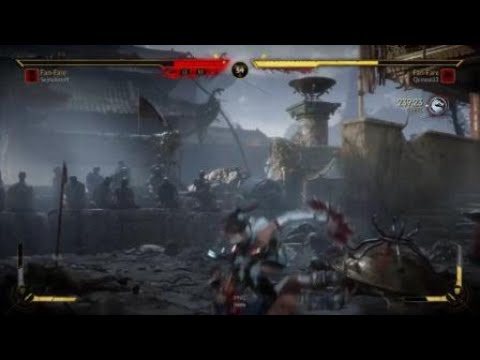 Mortal Kombat 11 mirror match Kitana Fan-Fare