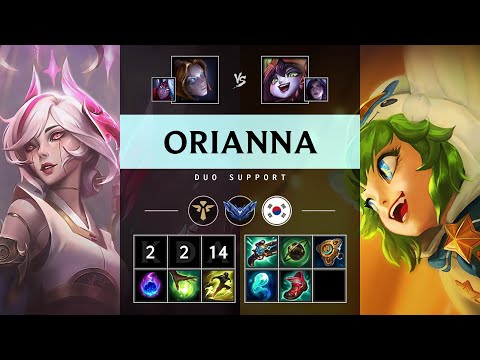 Orianna Support vs Lulu - KR Diamond Patch 25.12