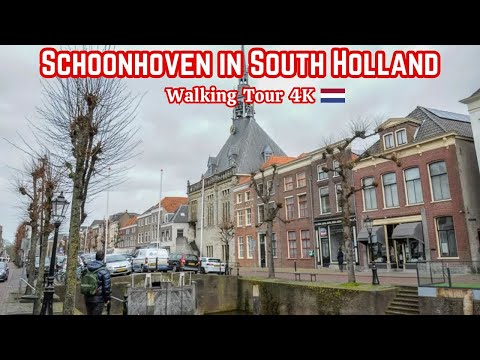 Walking in Schoonhoven The Netherlands | Schoonhoven in South Holland - part 1