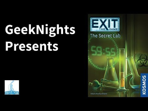 Review: Exit: The Game - The Secret Lab - GN Presents
