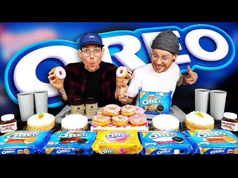 We Let OREO Decide Our Food Challenge! | 26,000+ Calories | Twins vs Food