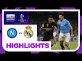 Napoli V Real Madrid Champions League Match Highlights